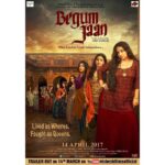 Vidya Balan Instagram - Celebrating my family this Women's Day - here's #BegumKiJaan! Trailer out on March 14.