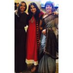 Vidya Balan Instagram - More power to Woman power...with the real Geeta & Babita Phogat..Dangal,Dangal !!