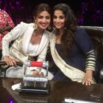 Vidya Balan Instagram - With my fellow Chemburite #ShilpaShetty on the sets of Super Dance 😎 Watch the episode tonight at 8 PM