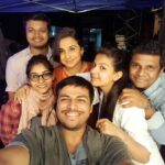 Vidya Balan Instagram - At shoot for one of my favourite brands Nihar Naturals ..with my favourite team 🙂❤️.