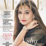 Vidya Balan Instagram - My VERVE cover 🙂.