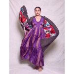 Vidya Balan Instagram - Purple(xed) 💜 Outfit - @ilovepero Hair - @bhosleshalaka Makeup - @ritesh.30 Styled by - @who_wore_what_when Photography - @anurag_kabburphotography