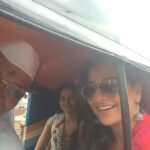 Vidya Balan Instagram - Travelling in a rickshaw after years..yoohoo!!Guess why?? !! Because its a TE3N wheeler..Hahaha!! 🙃🙃🙃