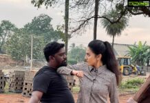 Vidya Pradeep Instagram - At work yesterday💪👊😀