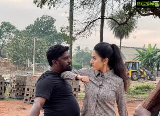 Vidya Pradeep Instagram - At work yesterday💪👊😀