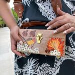Vidyulekha Raman Instagram - Thank you so much @troncandco for my exquisite, customised, hand painted bag! Each design is made ONLY ONCE, making it unique to its owner. All their pieces are made with oak or teak wood, handcrafted by skilled artisans who take great pride in their work. A team of artists hand paint each piece- the process is truly a labour of love. My bag - “Himari” - means “sunshine” and it’s aptly named. I’ll proudly show off this work of art for many years to come☀️ #handcrafted #troncandco #localartisans #supportlocalartisans