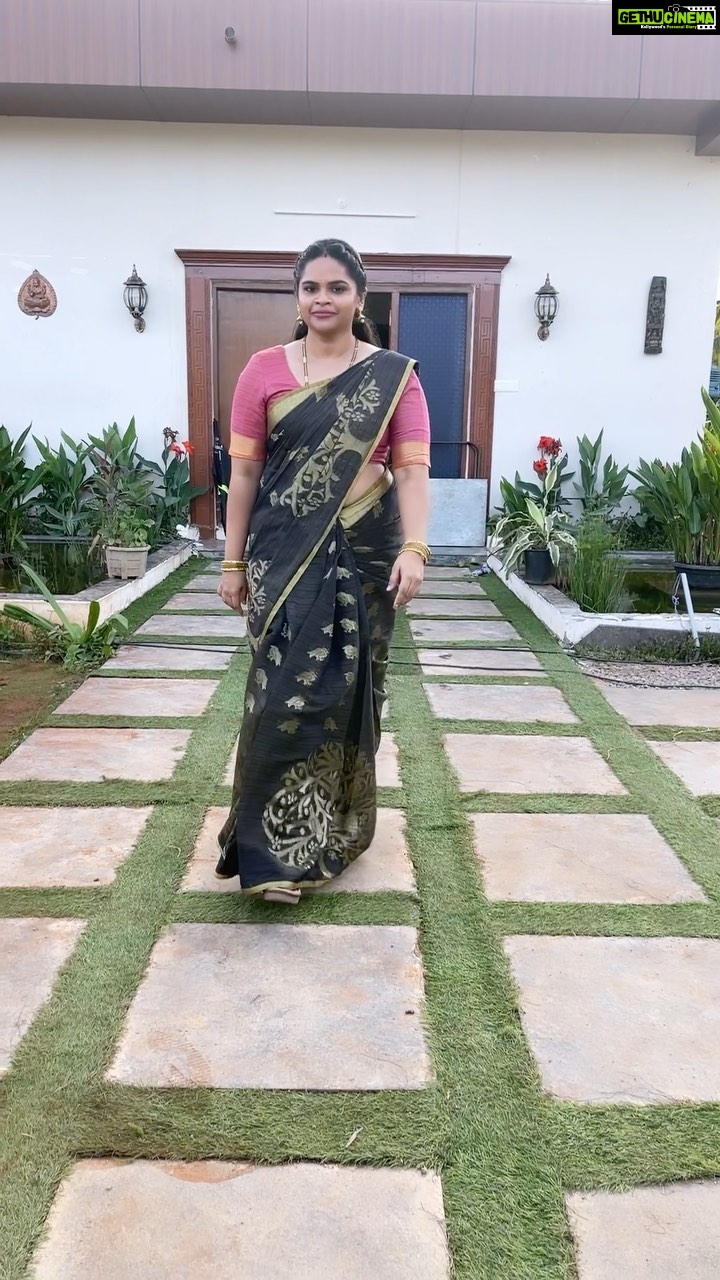 Vidyulekha Raman Instagram - 🌸 Saree Vibing 🌸