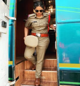 Vidyulekha Raman Instagram - Ready For Duty 👮🏻🚨
#shootlife #tollywood #actorlife