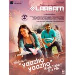 Vijay Sethupathi Instagram - #YaazhaYaazha the first single from #Laabam will be out today at 6 PM. An @immancomposer musical @shrutzhaasan #SPJhananathan @ra_ge_be6 @vijay_sethupathi_productions #7CsEntertainment @aaru7cs @iamjaggubhai_ @kalaiyarasananbu @rameshthilak @saidhanshika @champika_offl @ramachandran.yogesh @laharimusic @proyuvraaj