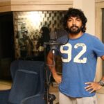 Vijay Sethupathi Instagram - #Laabam dubbing ☺️ @kalaiyarasananbu @aaru7cs #SPJhananathan @vijay_sethupathi_productions