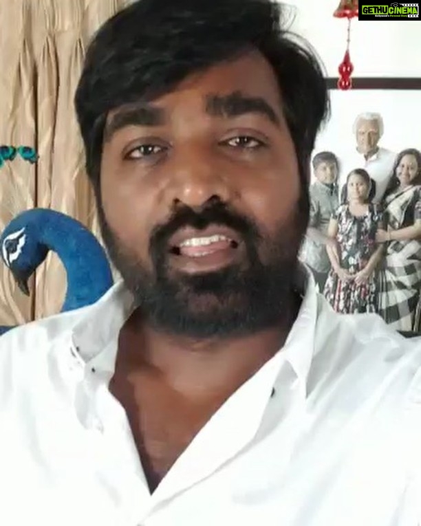 Vijay Sethupathi Instagram - 🙏🏻🙏🏻🙏🏻🙏🏻 #seethakaathifromtomorrow