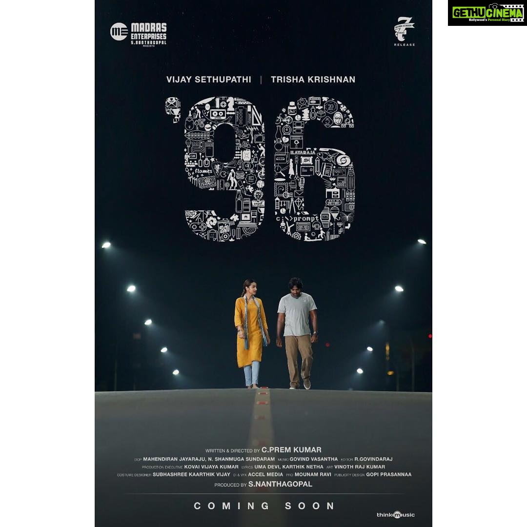 Vijay Sethupathi Instagram - #96TheMovie teaser from today 6pm 😍 @dudette583 @premkumardop