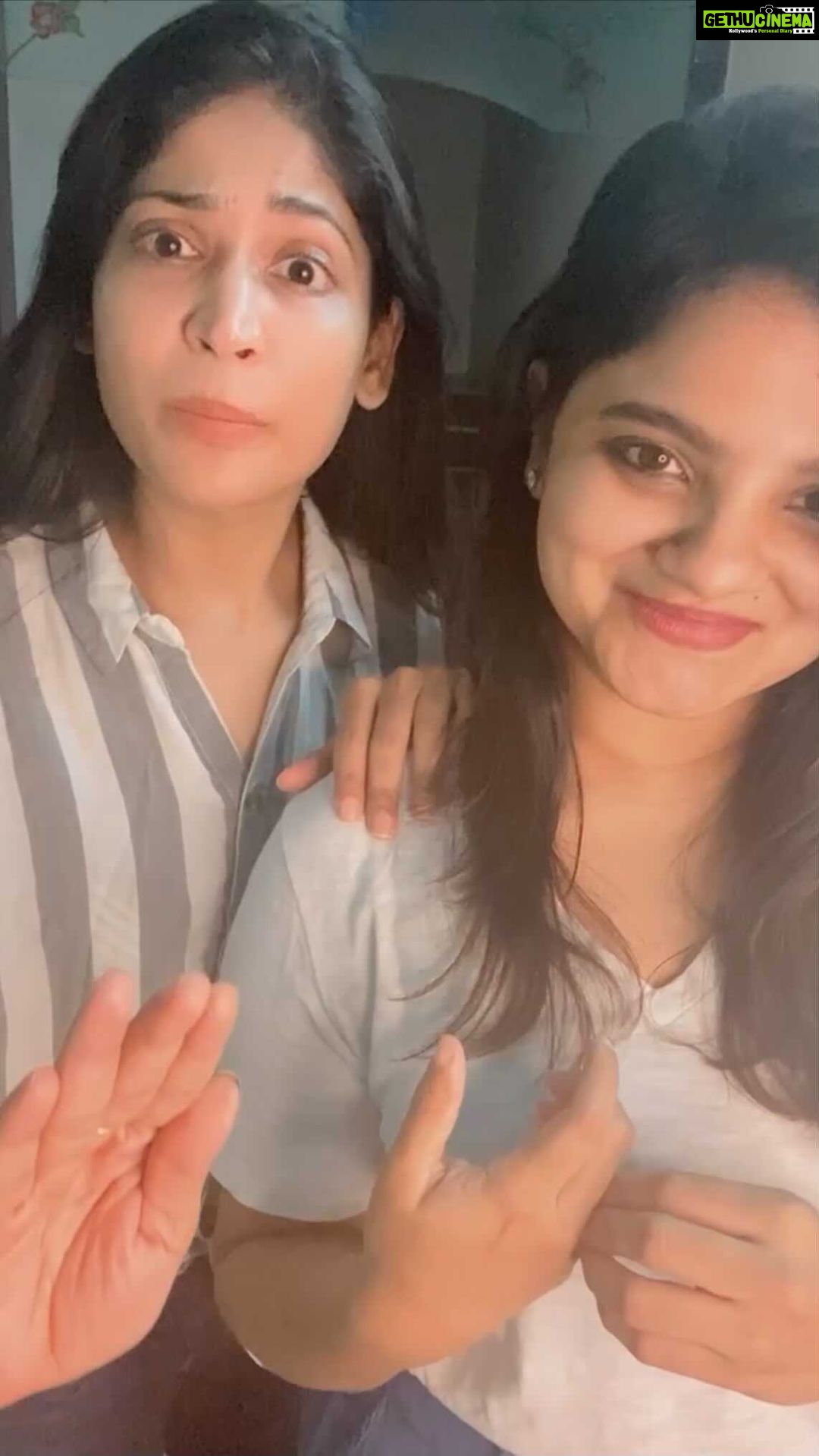 Vijayalakshmi Instagram - #solvethellamPOI.. Iva kannula potruka mai 💁♀️ @gayattrimanohar #instareels #konjamchillpannumaapi💙