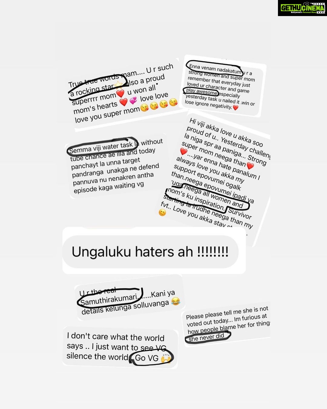 Vijayalakshmi Instagram - So much love and positivity ππ Many of u worried about the negative comments they post under those promos. No they r not true. Wats true is you and your love towards me. Couple of people I know r made of darkness that they canβt handle the sunshine I live in. They go extra mile and do paid campaigns to bring negativity. I donβt know wat they own but I own YOU. I have all u beautiful souls sending so much positivity! That makes me superior! And to all my brothers and sisters who r concerned and worried for me Trust me MAMMA GOT IT ππ¦ΉββοΈπ©βπ¦πββοΈ #survivortamil