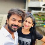 Vijayalakshmi Instagram - That accidental biryani kadai meet “Ennathu neeya..” “Wat.. nee ya?” Moment! @actorjai