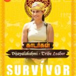 Vijayalakshmi Instagram - “There is a new leader in jungle” 🔥 Everyday at 9:30 PM on @zeetamizh Stay Tuned ❤ #zeetamizh #SurvivorTamil