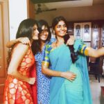Vijayalakshmi Instagram – Always and forever. 
Better together ♥️♥️♥️
@kanithiru10 @niranjani_ahathian #sisters