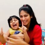 Vijayalakshmi Instagram – Intha vaala than valathukittu irukken.  #mycub #turns4 #nilan #instareels