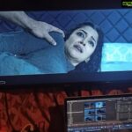 Vimala Raman Instagram - Acting is about Reacting 🎥🎬 #postproduction in full swing for the upcoming release of the #thriller Movie #grandma . . #shoot #acting #shootlife #post #kollywood #tamil #thriller #movie #cinema #comingsoon #actor #vimalaraman #lovemyjob