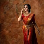 Vimala Raman Instagram - Six Yards of pure beauty ❤️😍🐞 Shoot for @anya.cbe A perfect piece of art created by the most talented 🙏🏻❤️ #photographer @luckycluster #mua @makeupibrahim #hairstylist @vijayaraghavan_hairstylist3133 #sareedraping @saraswathisathyam #accesories @bronzerbridaljewellery #backdrop @mizubackdrops #studio @studioa_weddings #assistance @yasinhairstylist . . . #adshoot #saree #photoshoot #latest #newpost #new #backdrops #photography #traditional #indianfashion #indian #bridal #makeup #style #anyaboutique #sareelove #red #silk #silksarees #redsaree #actor #vimalaraman
