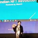 Vishakha Singh Instagram – Spent my formative years in the UAE. Was great to go back after decades, especially since I was visiting with my father this time around. 

He got to witness me speak publicly for the first time (at the Dubai Blockchain Expo) and was sufficiently impressed 😀

Quite a proud moment showcasing the hard work that the entire team at @wazirxnft has put in in the last 180 days since our launch. 
A prouder moment to see the NFTs of some of the best NFT creators (@vimalchandran @melvinthambi @nimmymelvin @teresamelvinart ) from India in the gallery at the event. 

#TBT #dubaiblockchain2020 #dubaiexpo2020 #WazirXNFT #NFT #speaker Dubai, UAE