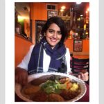 Vishakha Singh Instagram - Gotta love Toronto ! Who would have thought an Indian would discover Ethiopian food in Canada 🙂 . . Had the best Ethiopian vegetarian lunch yesterday followed by a coffee ceremony. Couldn't help but wonder at the striking similarity between Indian vegetarian food and this. A platter full of spicy lentils, green vegetables, cabbage, beetroot etc on a bed of gluten free 'Injera'bread (reminded me of our yummy neer dosa), this was one lunch that I truly relished. . Fun facts: 1)The Ethiopian Calendar has 13 months and it is 7 ½ years behind the Gregorian calendar. So yes, we are all actually younger in Ethiopia;) 2)Some of the best long distance runners are from Ethiopia 3)Coffee was discovered in Kaffa, Ethiopia 4)Teff, the grain used to make the Ethiopian staple bread injera is the smallest grain in the world and is rich in calcium, phosphorous, iron, copper, aluminum, barium and thiamine and is a good source of protein, amino acids, carbohydrates and fiber.  It is a great gluten-free option . . . #multicultural #Toronto #ethiopia #Food #Foodculture #foodunites #Vegetarian #Indian #India #Canada #Kaffa #Injera #BestFood #i❤️toronto #Lunch #Coffee #Ceremony #Geography #Funfacts #Culture #NowGoPlayKBC #Vegan #glutenfree Toronto, Ontario