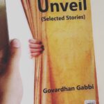 Wamiqa Gabbi Instagram - "Unveil" by Govardhan Gabbi Some of my Dad's selected Punjabi Stories that are translated in English in this Book for all of you to read 😊 So happy and so Proud 😁 Congratulations @govardhangabbi Available on Amazon