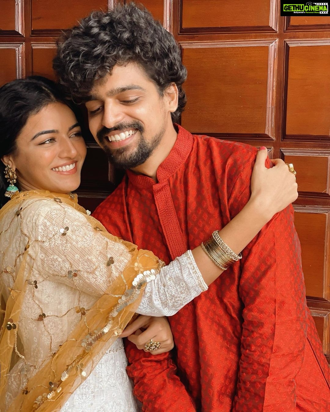 Wamiqa Gabbi Instagram - I love you @haardikpurangabbi ♥️ Sooooo much ♥️