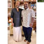Yogi B Instagram - Since my teens I have watched Sar’s movies like the many thousands of Indians worldwide. On the cinema screens with live roars to the house TV with Amma-Appa, I have enjoyed his style, energy, heroism and smile. I was in Chennai this January to watch Darbar and asked Anirudh’s team if it was possible to meet meet Sar. I’ve rapped in 3 of his films but never asked to meet him previously. It was a long shot but I decided to try my luck . So blessed that Sar agreed to grant me a meeting. He walked in like your simple neighbour uncle but after he sat down he had an aura of a humble ⛰ mountain. Like a king on a throne. He thanked me for rapping on his movies and my heart was filled with a childlike joy. We spoke for a bit, about Darbar and some life experiences. Still awestruck, Nithya and me we holding our screams in 🤯 Happy Birthday Rajini sar. May the universe bless you for all the joy you have given us 🙏🏽😃 Andrum Indrum Endrum Ore Superstar ✨