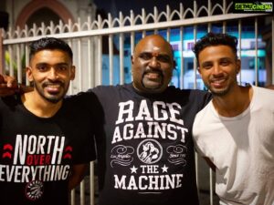 Yogi B Instagram - With the #Orunation fam, thambis from across the pond rocking your playlists worldwide. God bless your musical journey. 🙏🏽 @mcsai_official @ratty_adhiththan 
#TamilHipHop #KualaLumpur #London #Paris