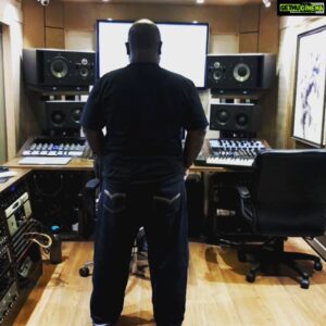 Yogi B Instagram - #Manthrahood WIP. Holdin down the fort , #TamilHipHop .
.
@krimsonavenuestudios