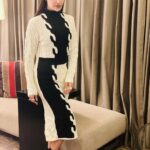 Yuvika Chaudhary Instagram - 🖤 #yuvikachaudhary @pankhclothing