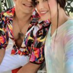 Yuvika Chaudhary Instagram - Bts of the song #yuvikachaudhary #princenarula #privika❤ @princenarula