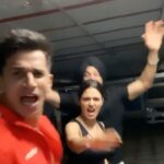 Yuvika Chaudhary Instagram - #yuvikachaudhary #princenarula @princenarula @navjeet_official @kaka._.ji