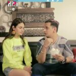 Yuvika Chaudhary Instagram - I'v taken up the HipiHappy challenge...let's see how many rasgullas can u stuff in your mouth now!!! Upload your video and tag me only on HiPi. Download Zee5 and follow me on HiPi. Executed by @redfeatherent