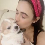 Yuvika Chaudhary Instagram - #chikoo #buddy #princenarula #yuvikachaudhary #love