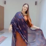 Yuvika Chaudhary Instagram - @preetikaamit #yuvikachaudhary outfit by @adiana_wardrobe