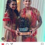 Yuvika Chaudhary Instagram – Hard work pays but in  this journey  I wanna thank  partner of my life @princenarula u were amazing  in this journey as always  i said after marriage in this 1 yr  if I loved  something  is this 4 months journey with u ❣  nw big tx to @star.aniljha sir if we faced any prob  it was u  who solved in a minute  thank u for everything  and all the contestant @babitaphogatofficial @suhagvivek @vishalsingh713 @madhurimatuli @rochellerao @keithsequeira  @alygoni @natasastankovic__ @sarya12 @alammakkar @ridhiography @sourabhraaj.jain @urvashidholakia9 @apnanuj  @nityaami.shirke @shantanu.maheshwari @poojabanerjeee @alifazal9 @muskaankataria @anitahassanandani @rohitreddygoa @palak.purswani @avinashsachdev  wt a lovely people with each and every one we had so much fun  thank u guys you all were individually strong personalities ❣😘❣ on the set there is one  person u can’t forget who made us laugh so much nw after seeing him with full of energy I can say he is no 1 host in india  @manieshpaul and  vry sweet  beautiful  @waluschaa u were amazing  nw I wanna thank most imp part of the show judges of the show @khan_Ahmadasas @officalraveenatandon  both of them full of heart ❣  we use too work for both of u  to give best best performance ❣😘❣ and behind that performance  there was a team of real heroes @omkarshinde1 u r a darling  cos of u . we  reached till here thank u n the team @samiksha_2121_ @itz_bharat07 @komalsurve23 @hitesh