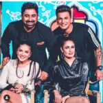 Yuvika Chaudhary Instagram – @sunnyleone @rannvijaysingha @princenarula