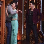 Yuvika Chaudhary Instagram – Wt a beautiful surprise on the set thank u my strength my brother @akash10787  and my  love of my life @princenarula  I feel strongest  ur love is around  big thank u @starplus s  n @banijayasia  wt a unexpected moment  can’t wait for this episod