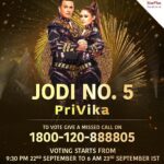 Yuvika Chaudhary Instagram - Vote for us everyone .voting line is open till 6 in the morning thanks @princenarula