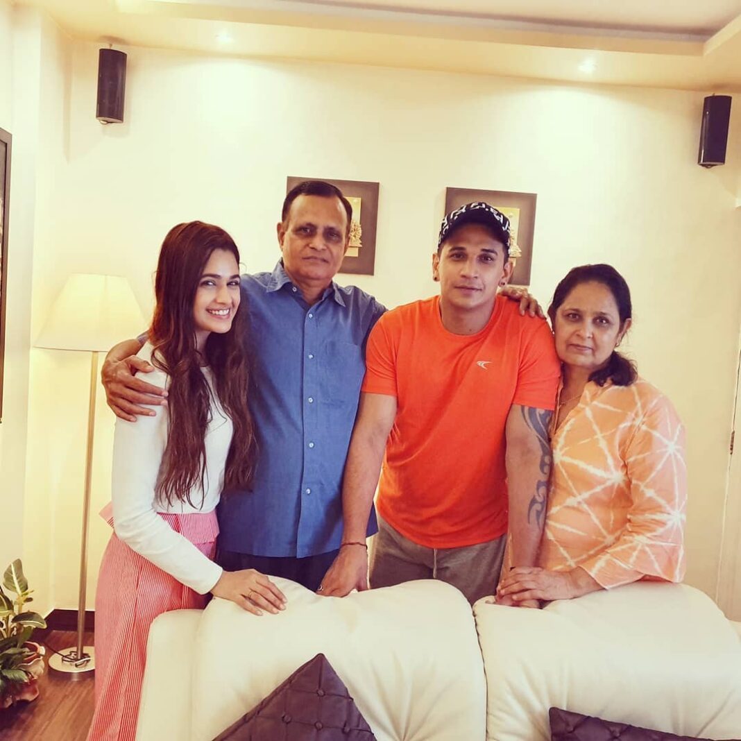 Yuvika Chaudhary Instagram - My life in one frame and with akash @akash10787 u r always busy clicking pic :) love every where #family #life #everything @rajnish5390 @rntomar @princenarula