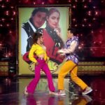 Yuvika Chaudhary Instagram - PriVika Who wouldn't want to groove on dance superstar - Govinda's numbers! Here's our act full of energy and some dose of craziness! Comment ❤ if you love our act! Jodi No. 5 - #PriVika #NachBaliye9, Tonight at 8pm on @StarPlus