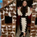 Yuvika Chaudhary Instagram - Merry Christmas every one ❤️❤️❤️❤️❤️ #yuvikachaudhary @pankhclothing #winter #xmas #festivewear #love #cute #life #beauty