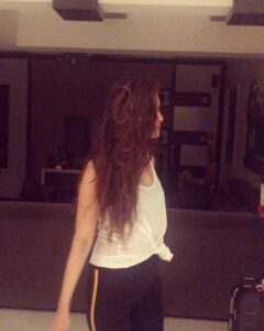 Yuvika Chaudhary Instagram - I like you 🥰 #metime #alone #home #fun #life #yuvikachaudary #music