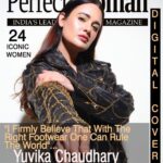 Yuvika Chaudhary Instagram - #pwm @perfectwomanmagazine @perfectwomanpublication @perfectwomandigitalmagazine @drkhooshigurubhai #editor @gurubhaithakkar #md @dr.geetsthakkar @dharmishthadagia Credits Designed by @chandreshgurubhaithakkar #perfectwomanteam #perfectwomanmagazine @maddygurubhai Photographer : @riyabajaj_photography My best pr team ❤️❤️❤️❤️ Artist reputation management : @shimmerentertainment @lathiwalatasneem @namita_rajhans_