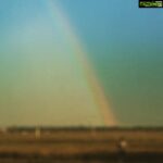 Aadhi Pinisetty Instagram – Heaven is under our feet as well as over our heads !! #rainbow #nature #chennai Changalpattu, Kanchipuram District