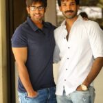 Aadhi Pinisetty Instagram - Everything I AM, you helped me be !! #HappyBrothersDay Anna @sathyaprabhaspinisetty