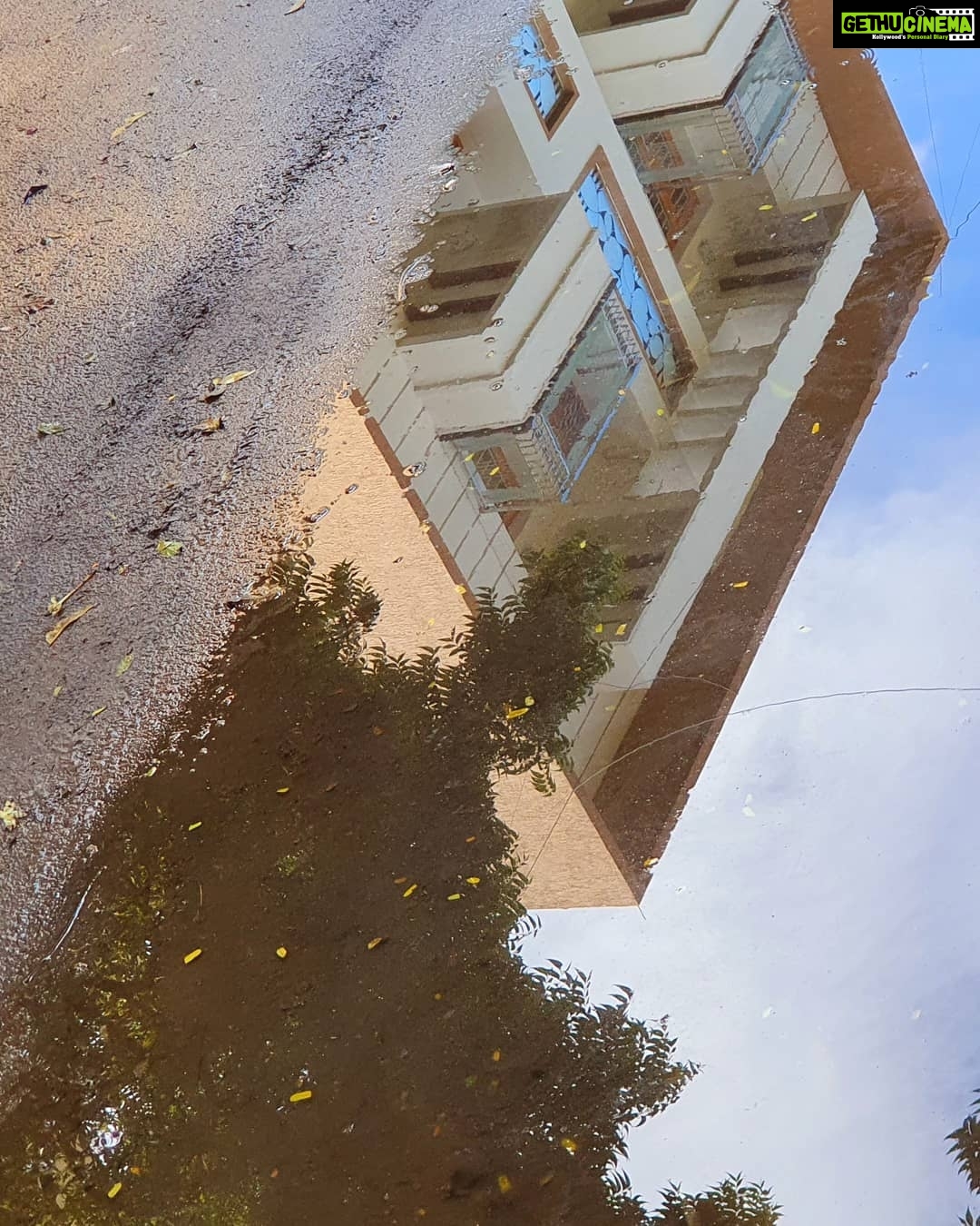 Aadhi Pinisetty Instagram - Life is only a #reflection of what we allow ourself to see...see it positively! #savesurjith #mondaymotivation #chennairains