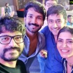 Aadhi Pinisetty Instagram - Can’t wait for all of u to see our #UTurn tom 🔃😎 #UTurnFromTomorrow #1DayToGo #DreamTeam @samantharuthprabhuoffl @pawankumarfilms @rahulr_23